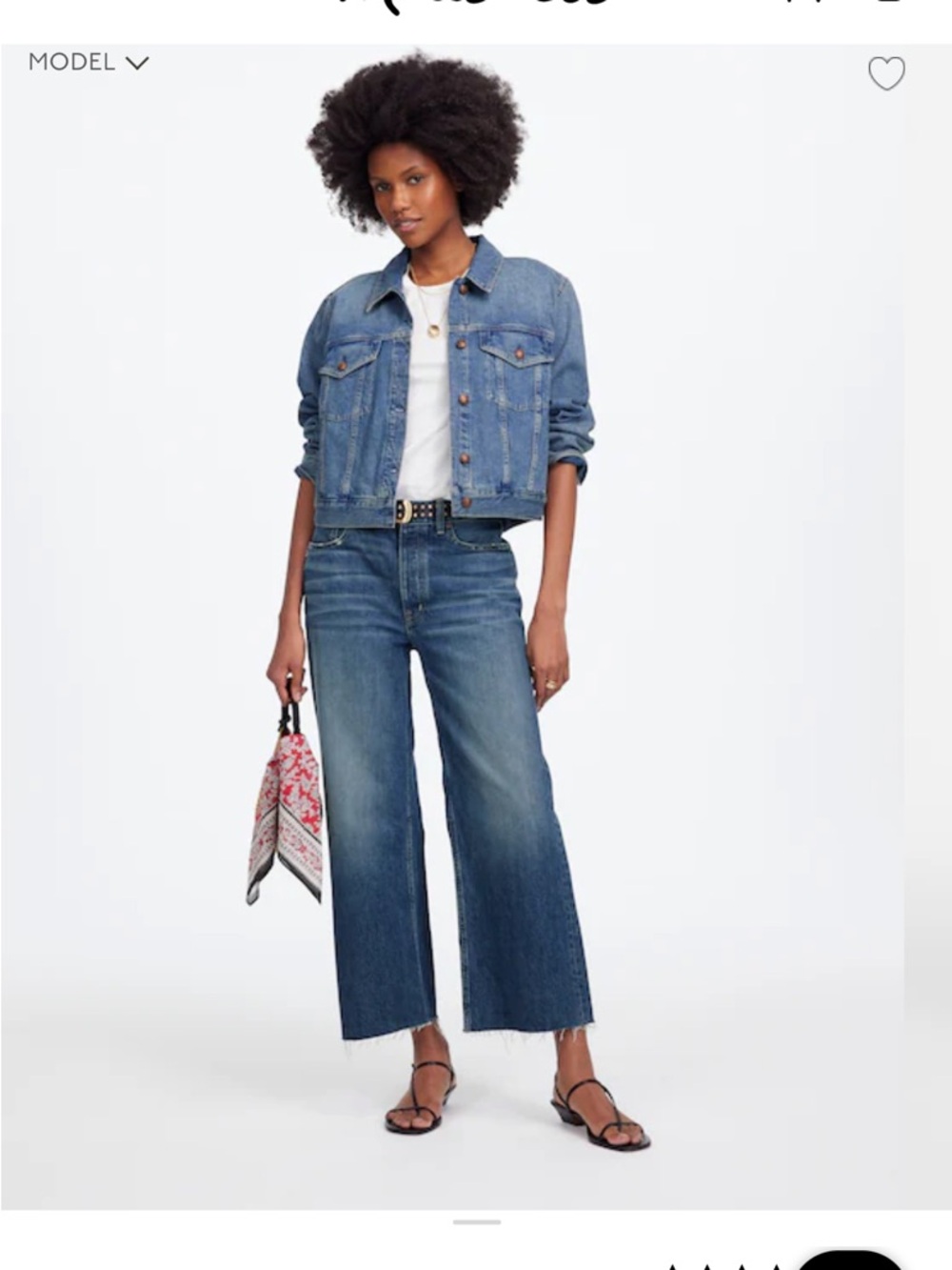 Low-Slung Baggy Crop Croswell Rigid Wash Sz 27